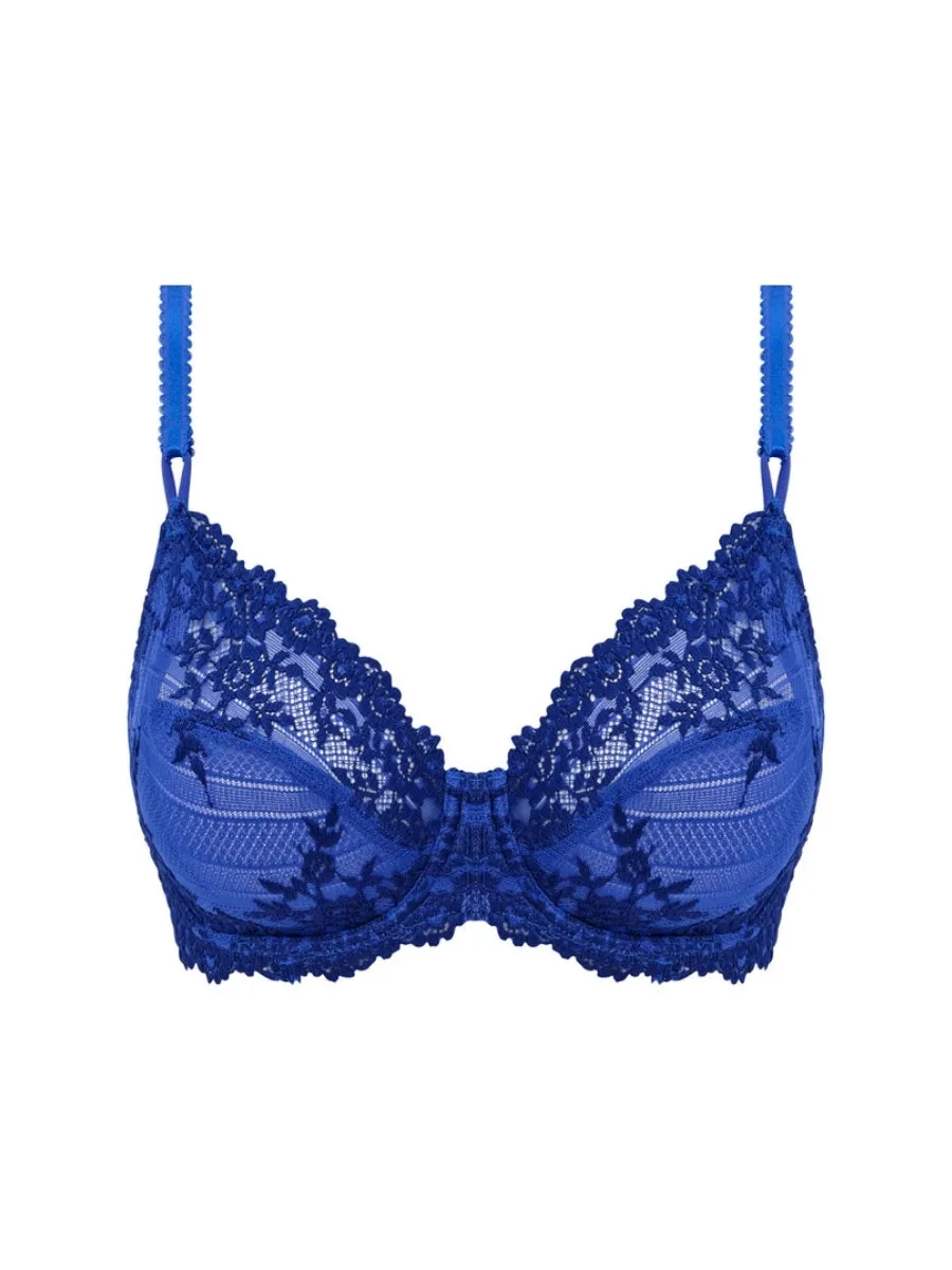 Embrace Lace Underwire Bra - Beaucoup Blue/Bellwether Blue