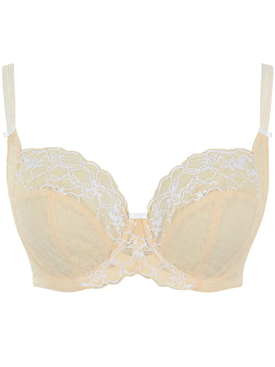 Envy Full Cup Bra - Lemon/White