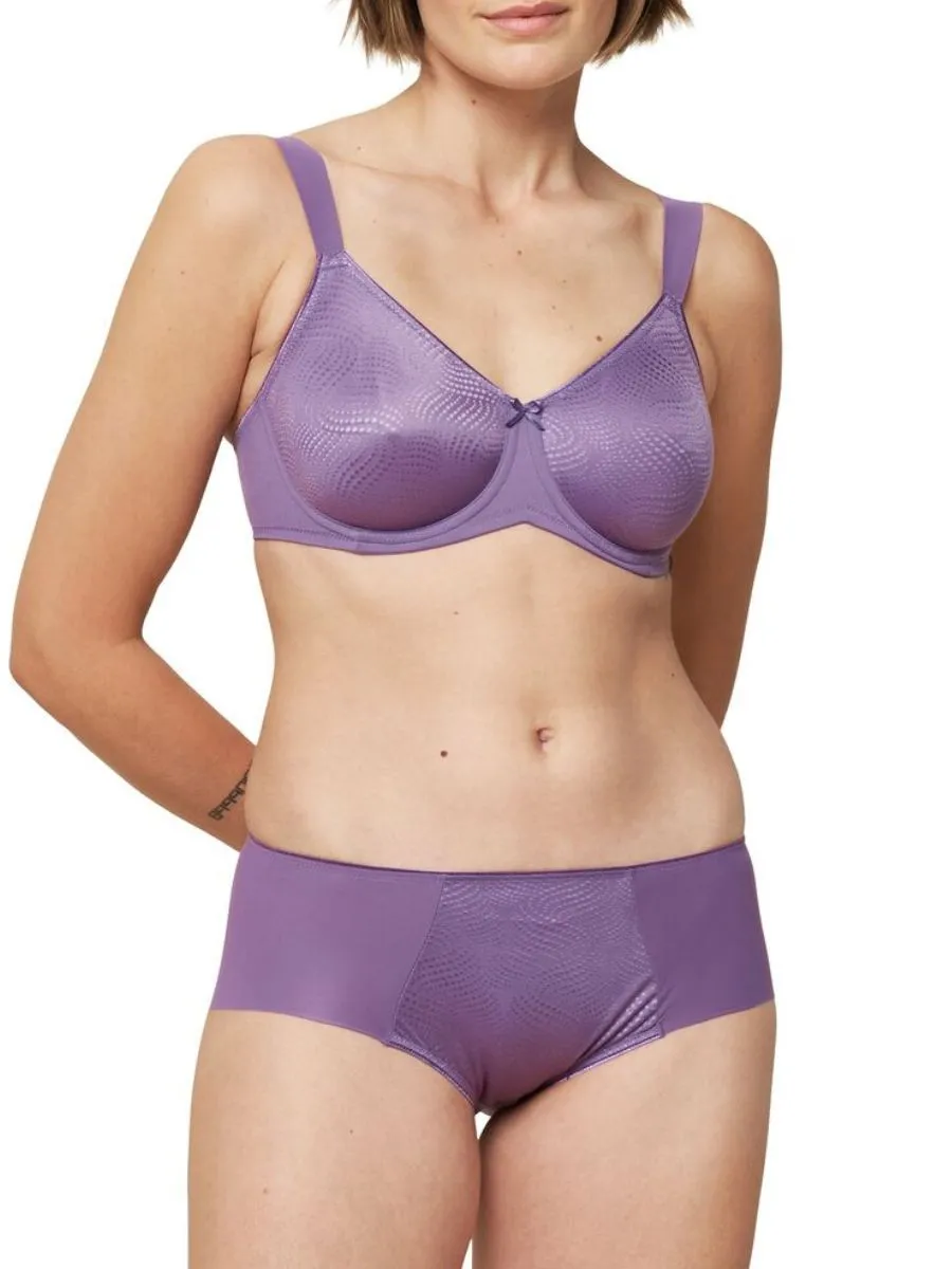Essential Minimiser Bra - Purple Rain