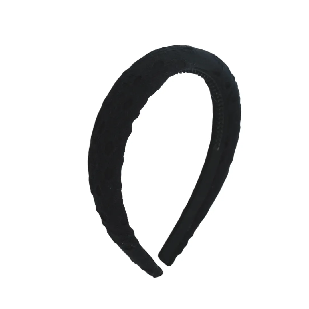 Eyelet Lace Classic Padded Headband
