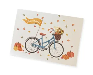 Fall Bike Greeting Card