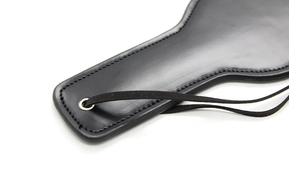 Faux Leather Spanking Paddle with a Heart Design