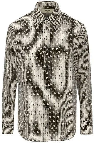FF STRIPED PRINTED SHIRT