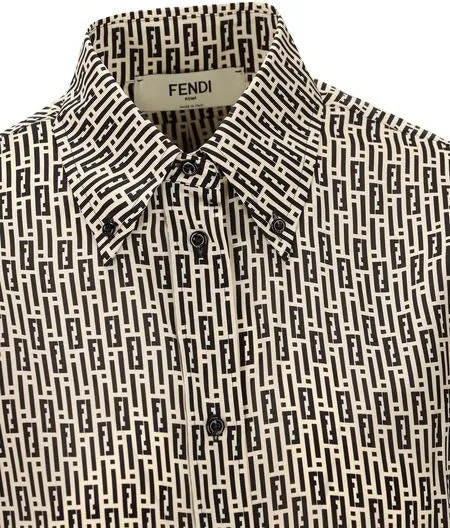 FF STRIPED PRINTED SHIRT