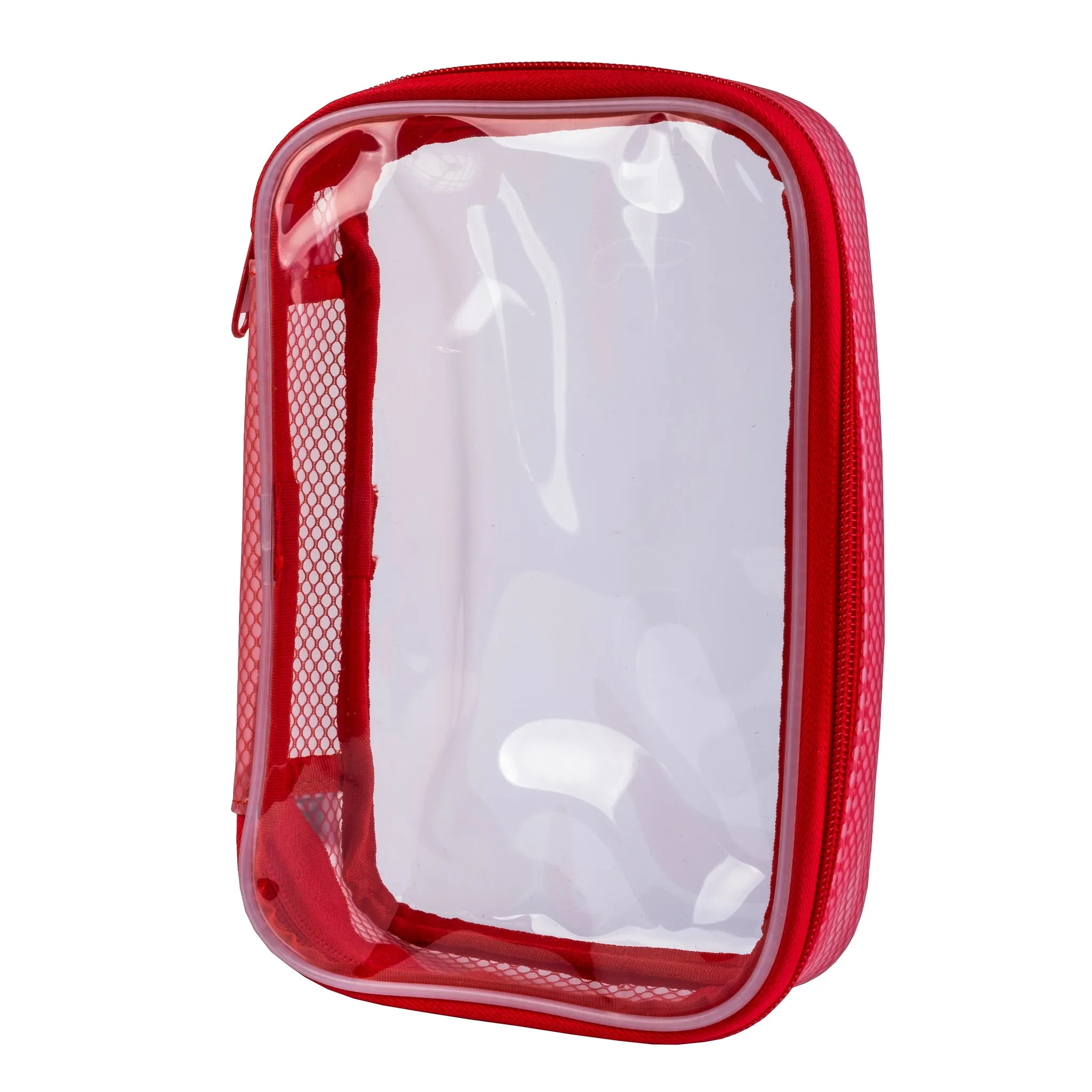 Filmsticks Single Thermoplastic Polyurethane (TPU) Transparent Case – Red