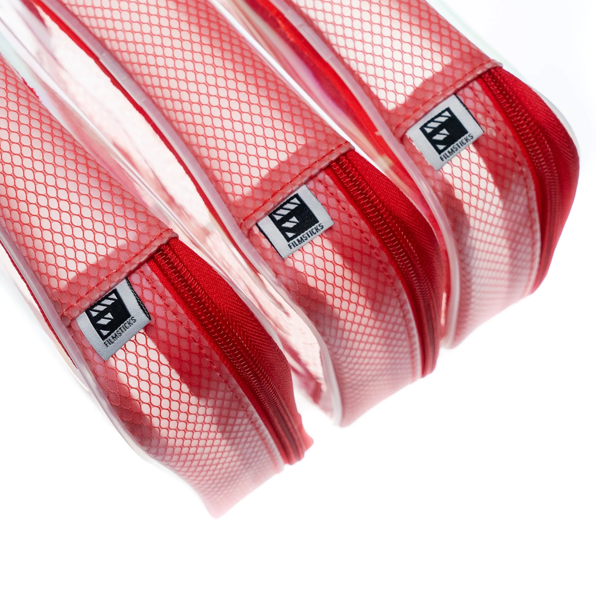 Filmsticks Single Thermoplastic Polyurethane (TPU) Transparent Case – Red