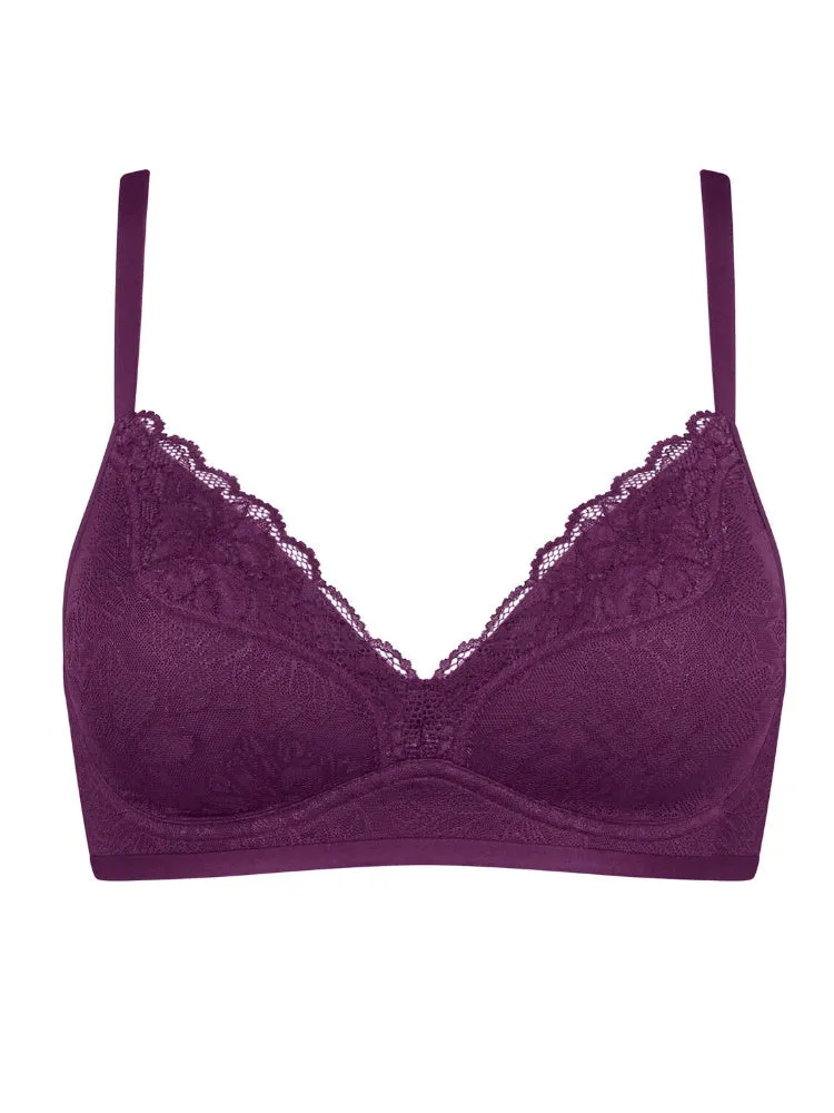 Fit Smart P01 Soft Cup Bra - Crushed Berry