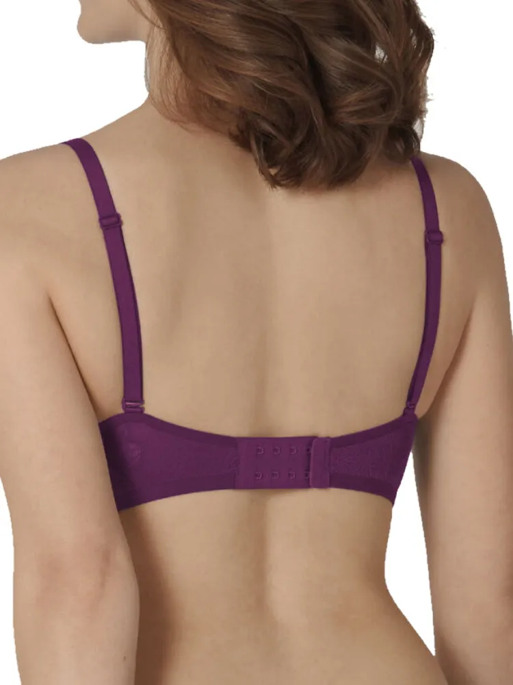Fit Smart P01 Soft Cup Bra - Crushed Berry