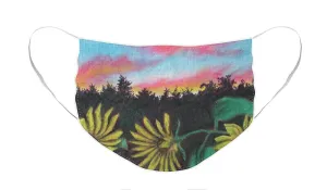 Flower Color Hour - Face Mask