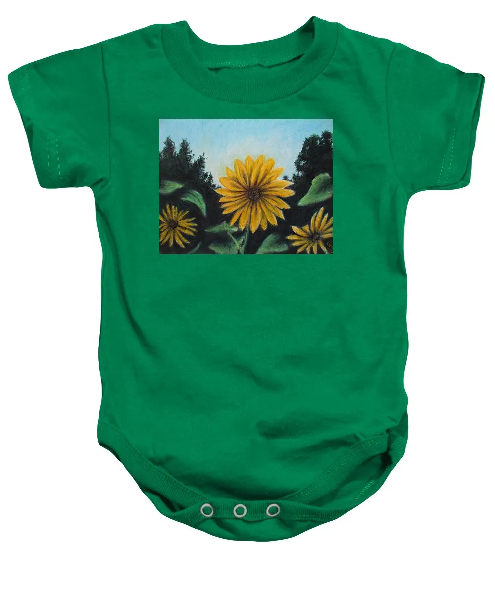 Flower of Sun - Baby Onesie