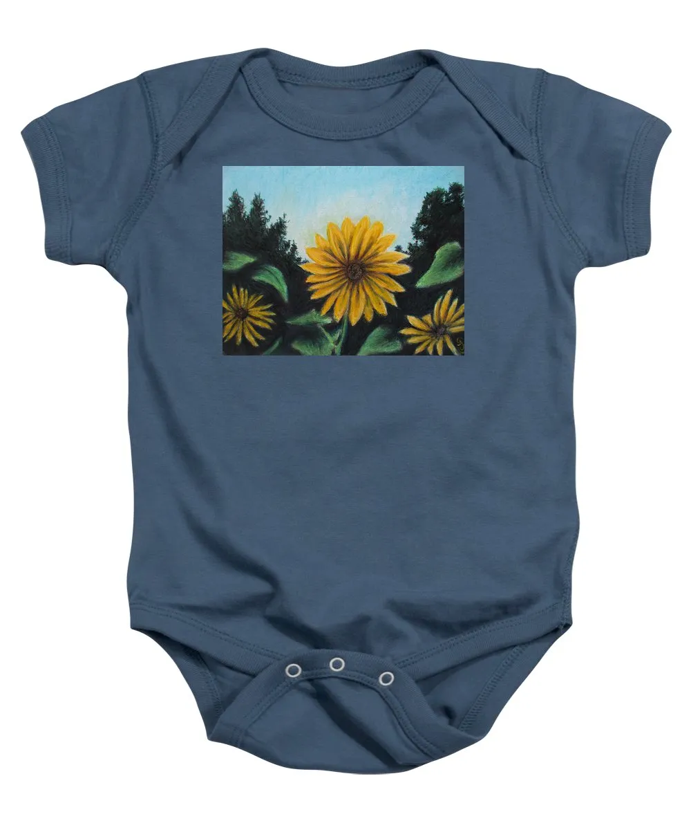 Flower of Sun - Baby Onesie