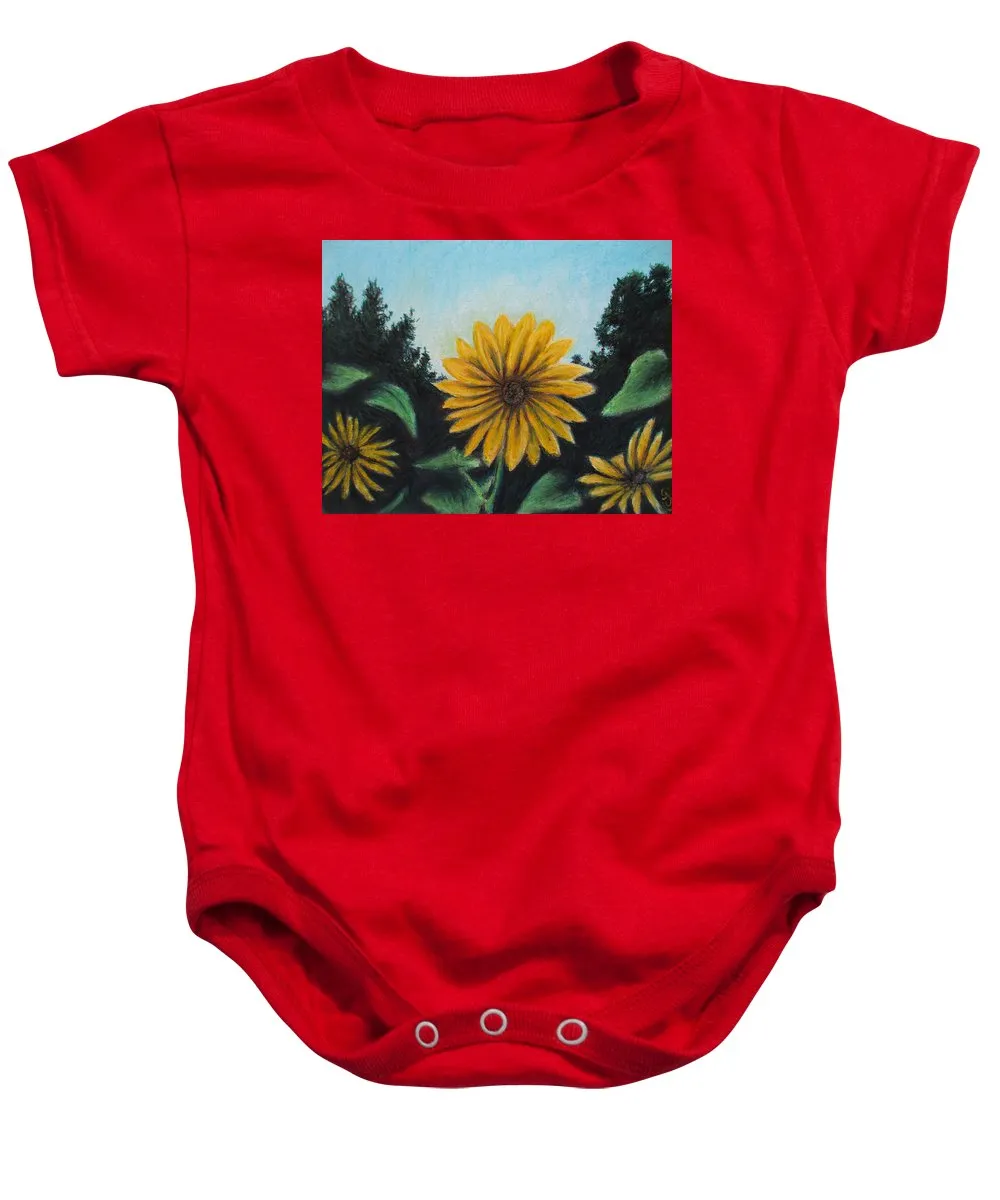 Flower of Sun - Baby Onesie
