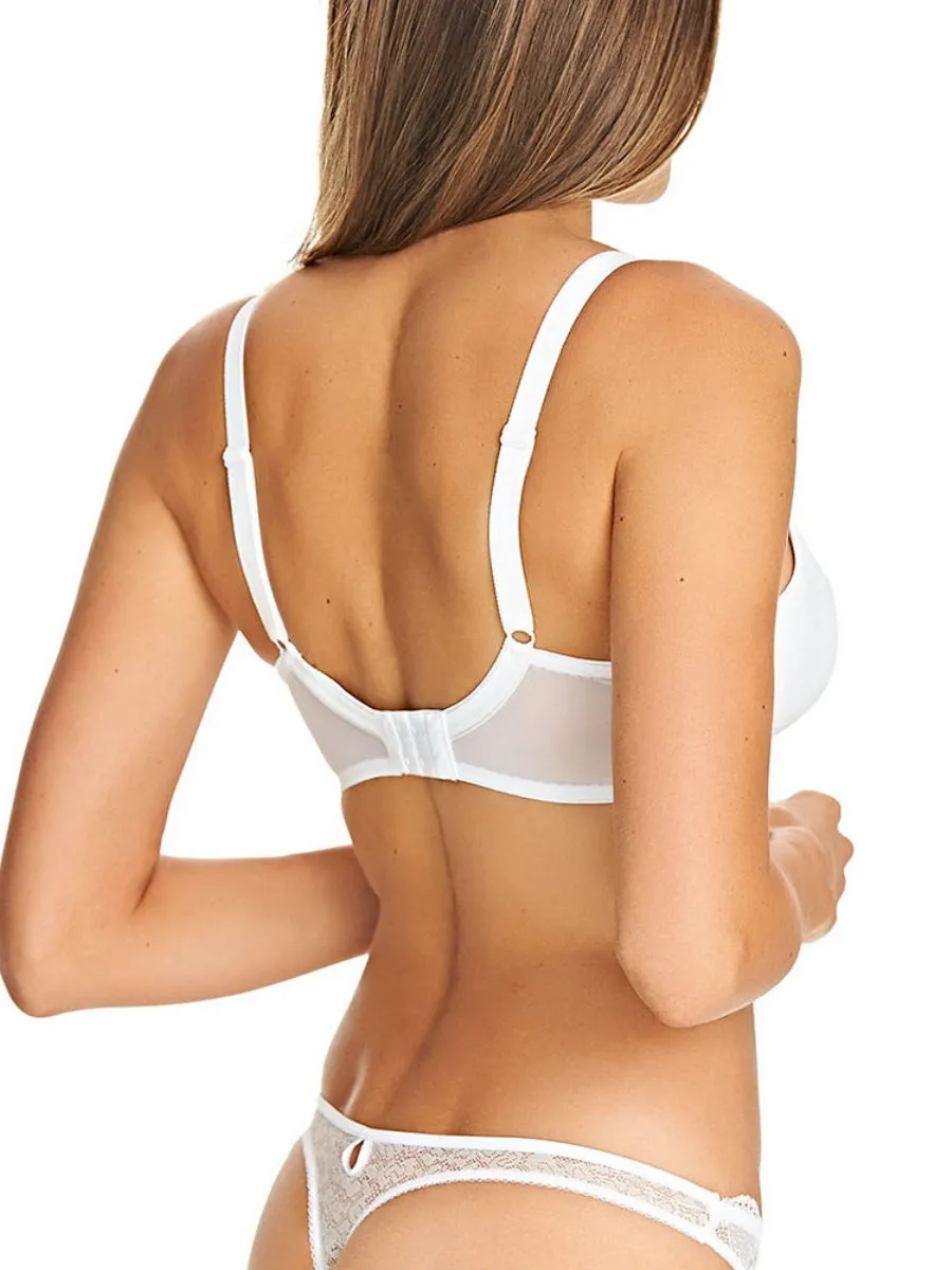 Freya Fancies Padded Half Cup Bra - White
