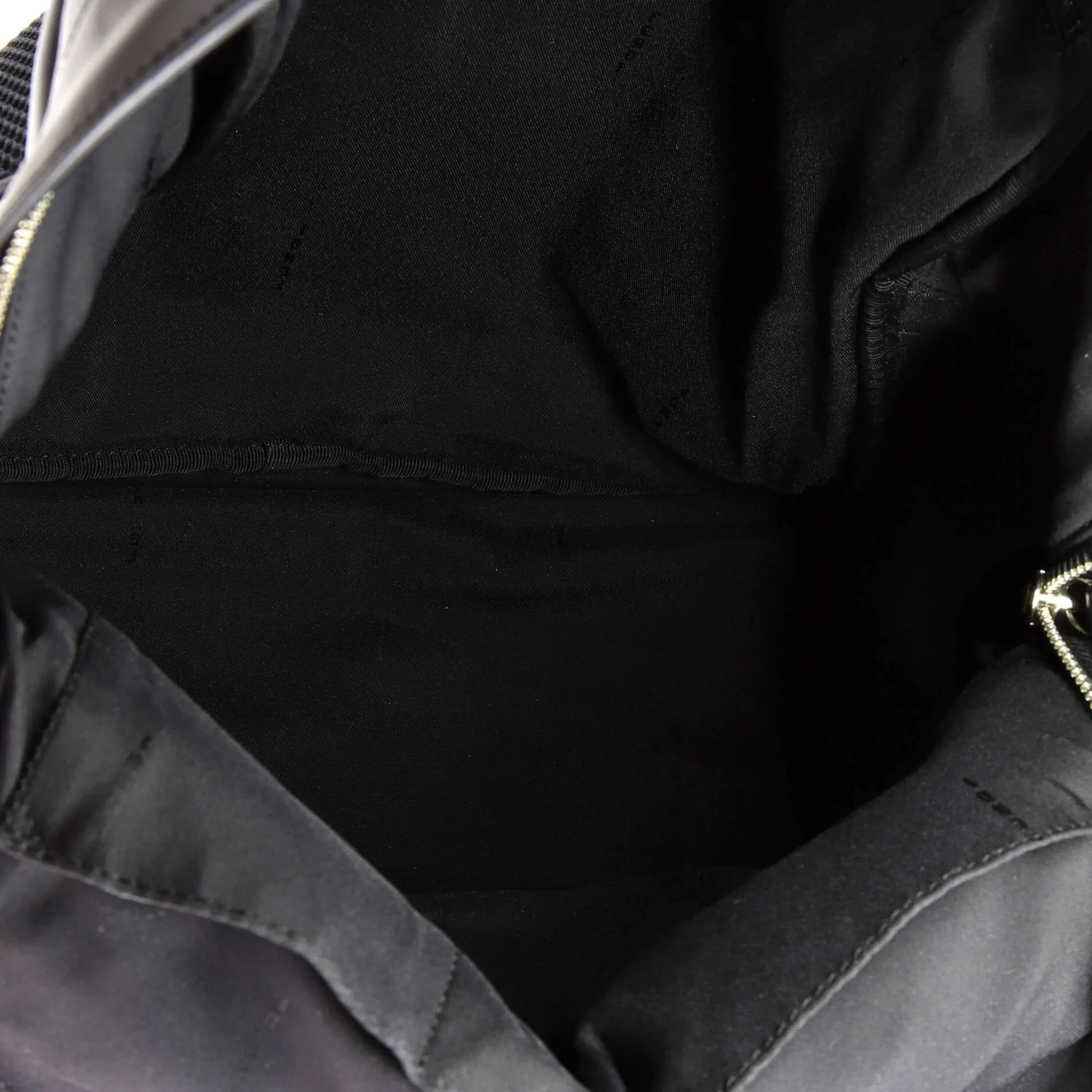 Front Pocket Backpack Nylon with Shearling Medium