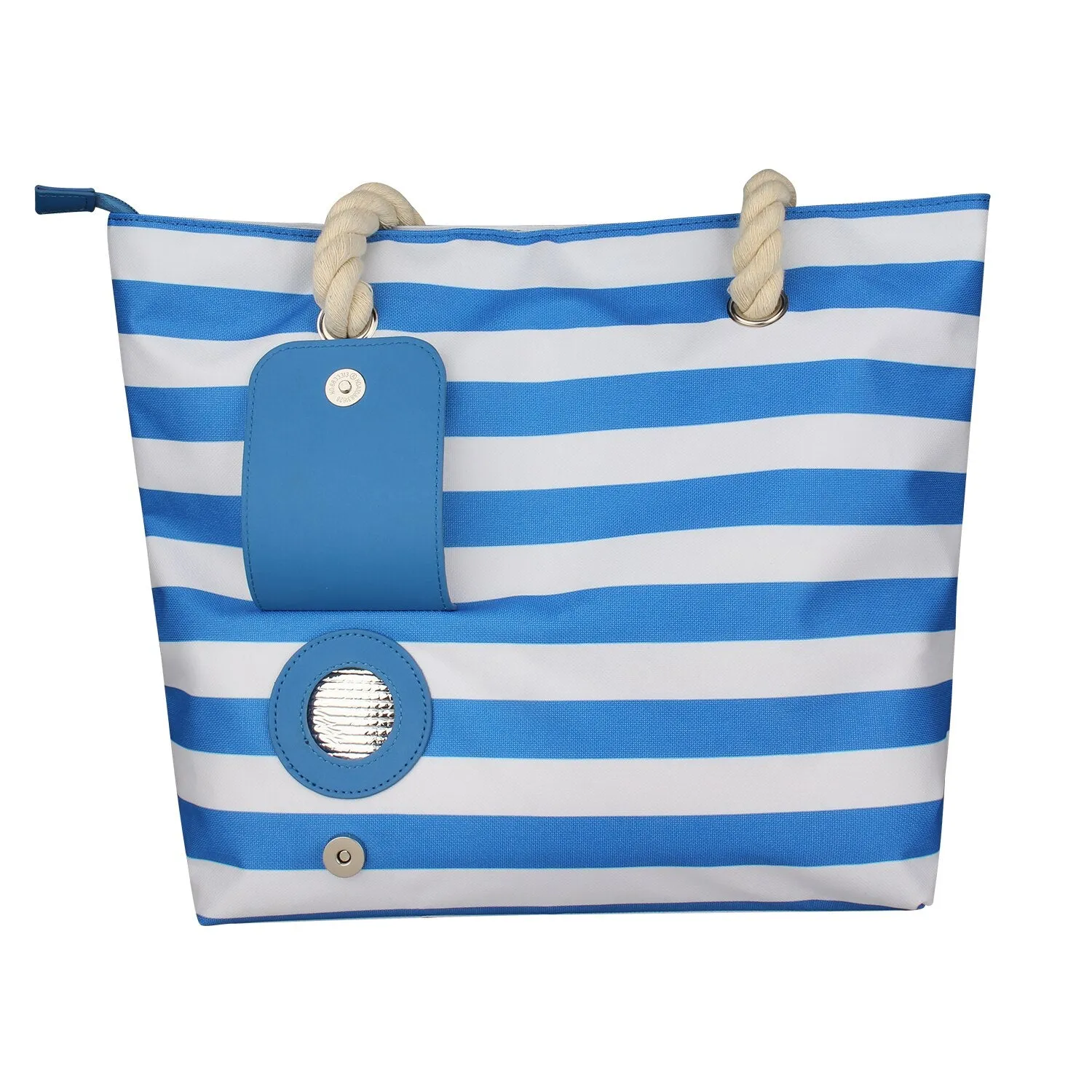 Gebwolf Beach Wine Cooler Bag Portable Thermal Picnic Tote Bag