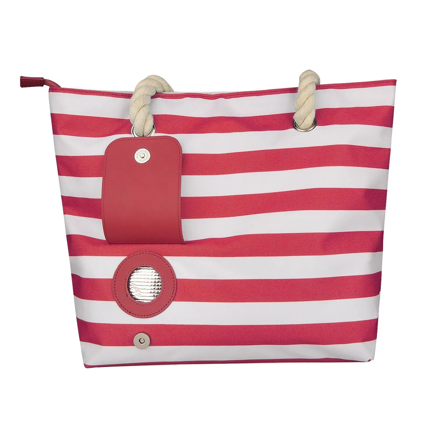 Gebwolf Beach Wine Cooler Bag Portable Thermal Picnic Tote Bag