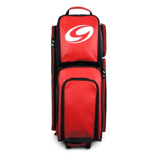 Genesis Carbon 3 Ball Roller Bowling Bag Red/Black