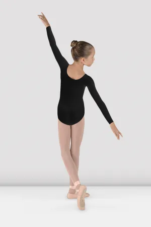 Girls Meglio Long Sleeve Leotard