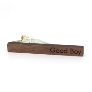 Good Boy - Wooden Tie Clip