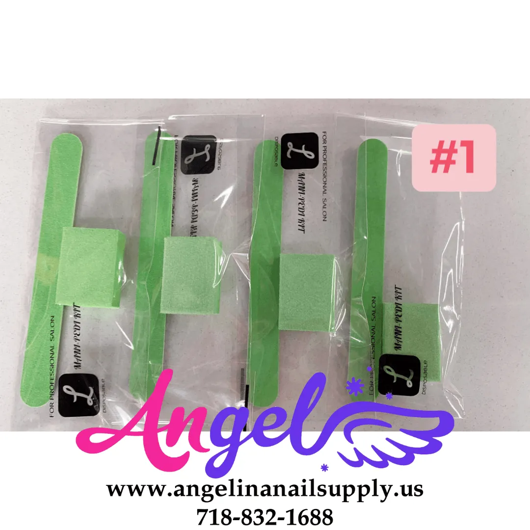 Green - Disposable Manicure Kit (2in1)