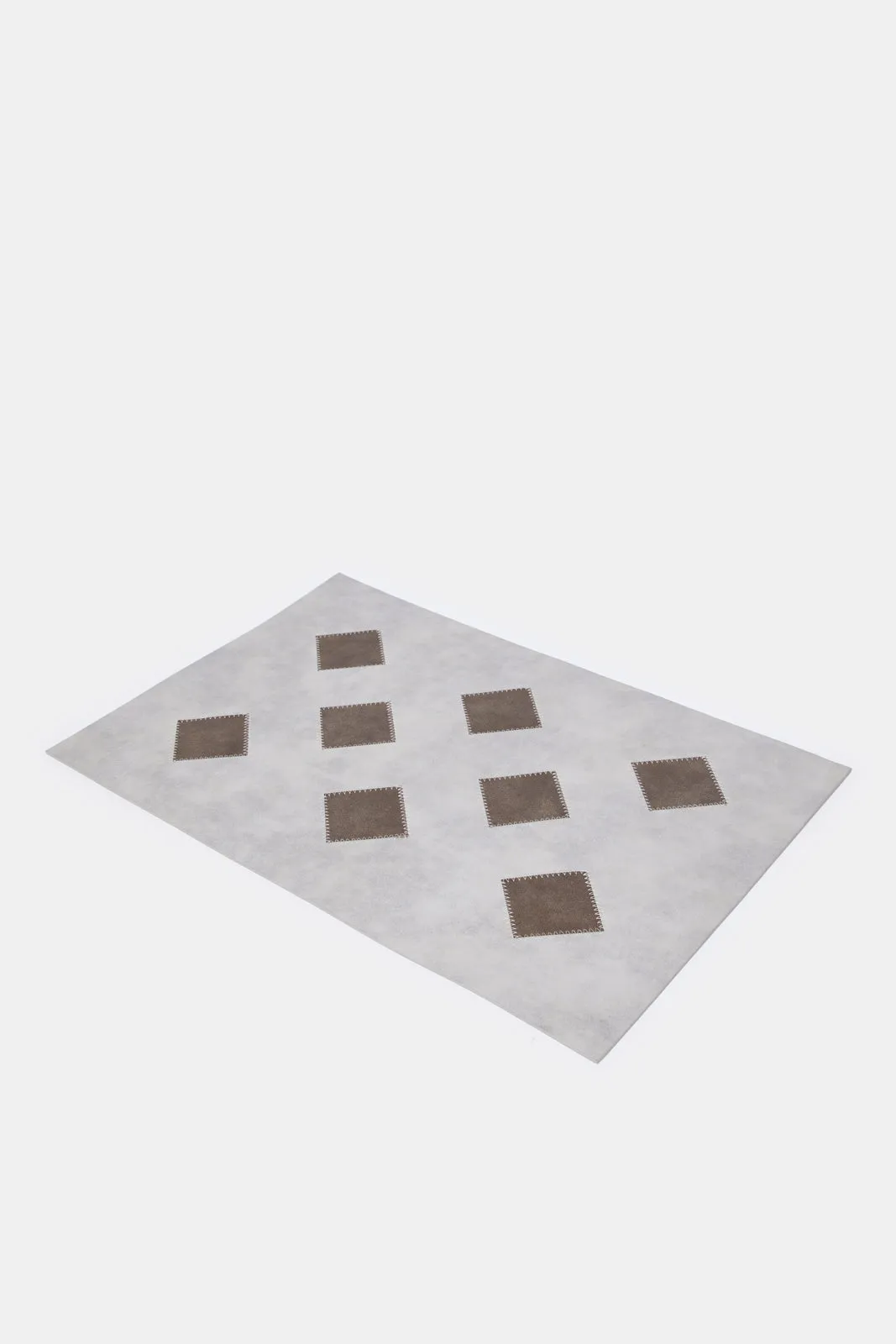 Grey Rectangle Placemat