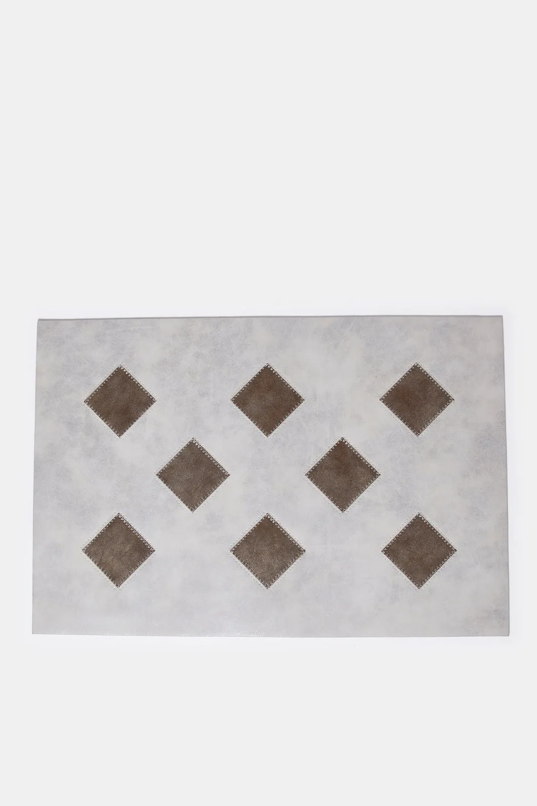 Grey Rectangle Placemat