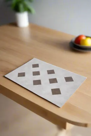 Grey Rectangle Placemat