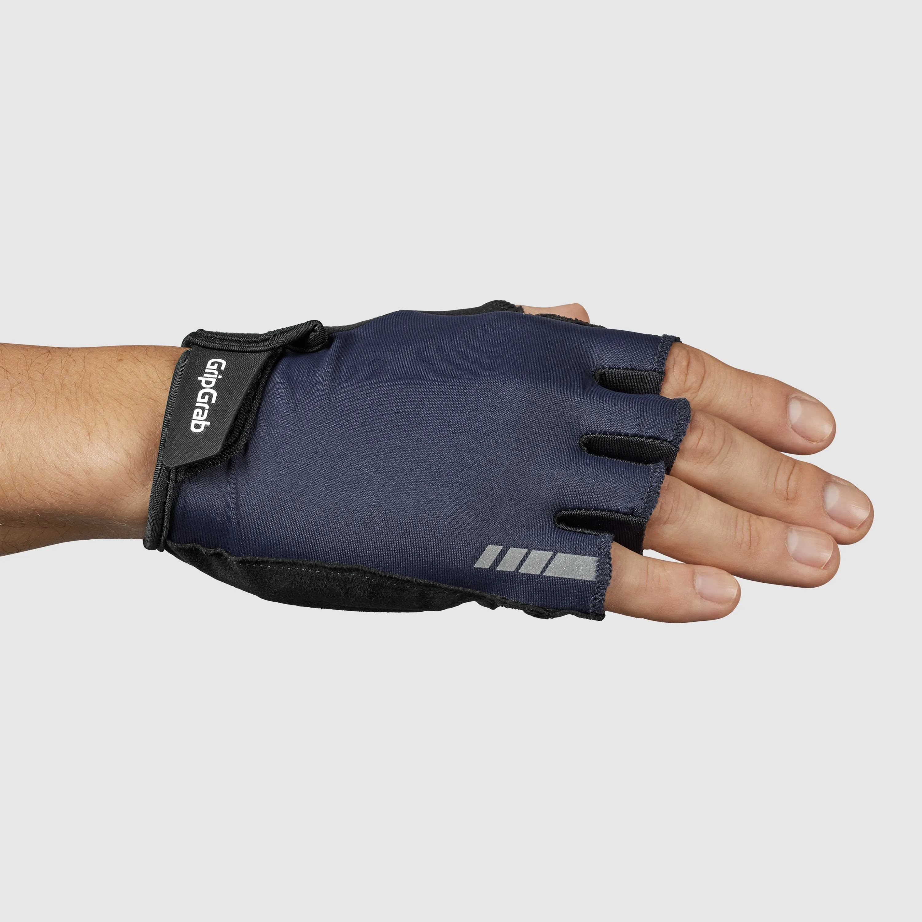 Gripgrab ProRide RC Max Padded Short Finger Summer Gloves Navy Blue | Buy Gripgrab ProRide RC Max Padded Short Finger Summer Gloves Navy Blue here | Outnorth