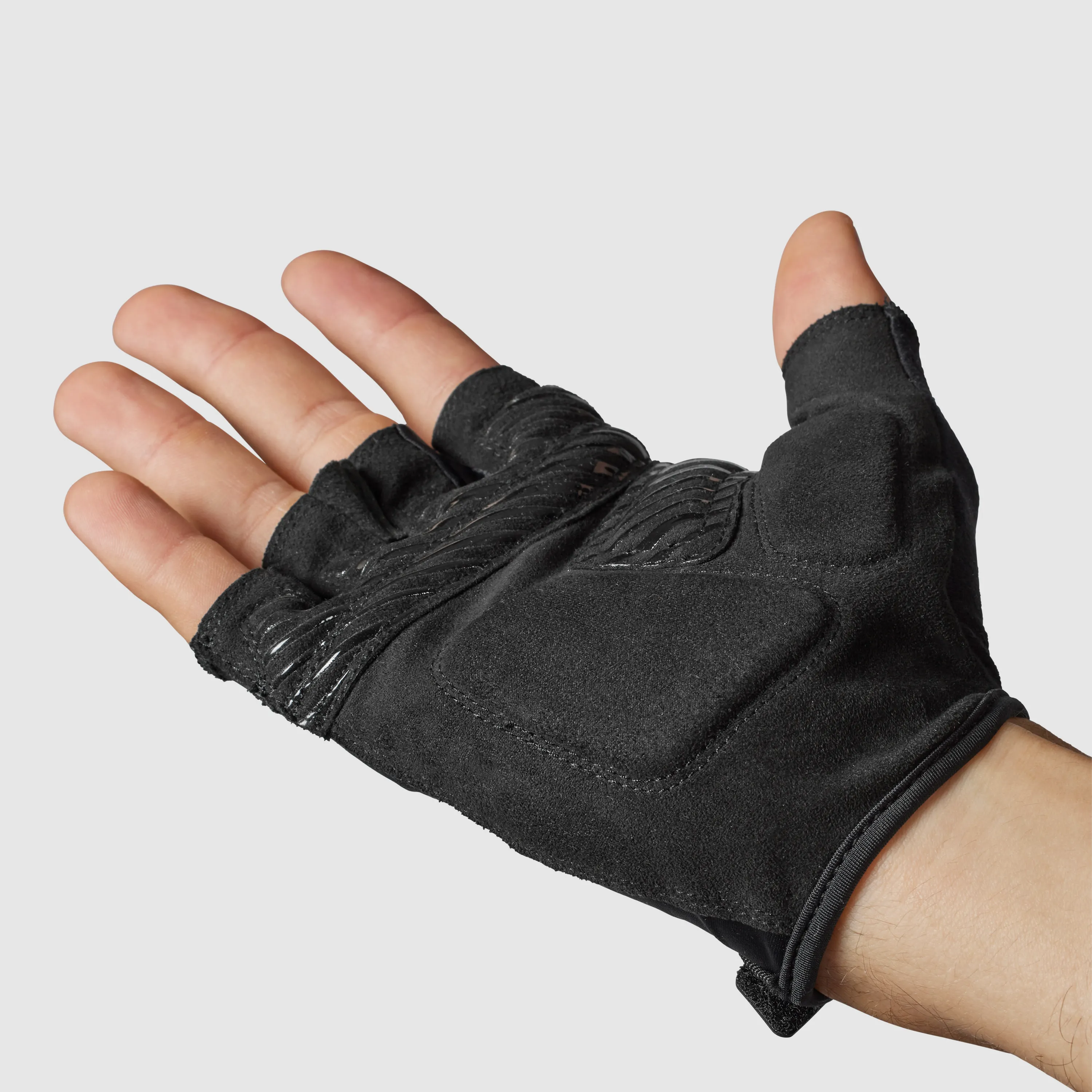 Gripgrab ProRide RC Max Padded Short Finger Summer Gloves Navy Blue | Buy Gripgrab ProRide RC Max Padded Short Finger Summer Gloves Navy Blue here | Outnorth
