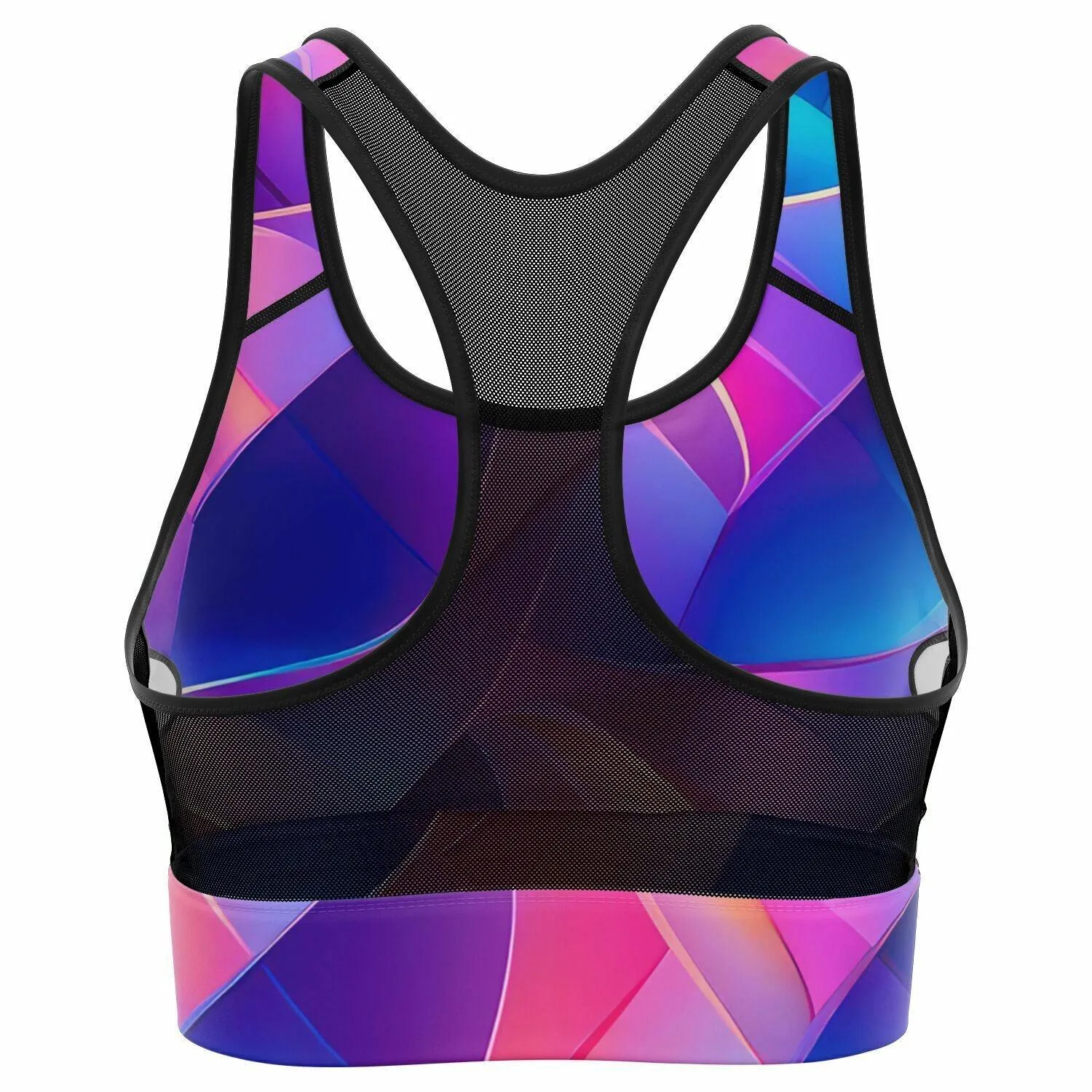 GYMPOLO Mesh Padded Sports Bra