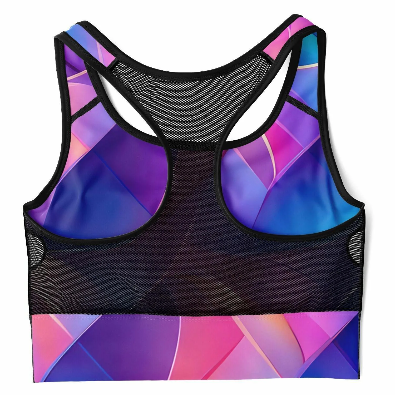 GYMPOLO Mesh Padded Sports Bra