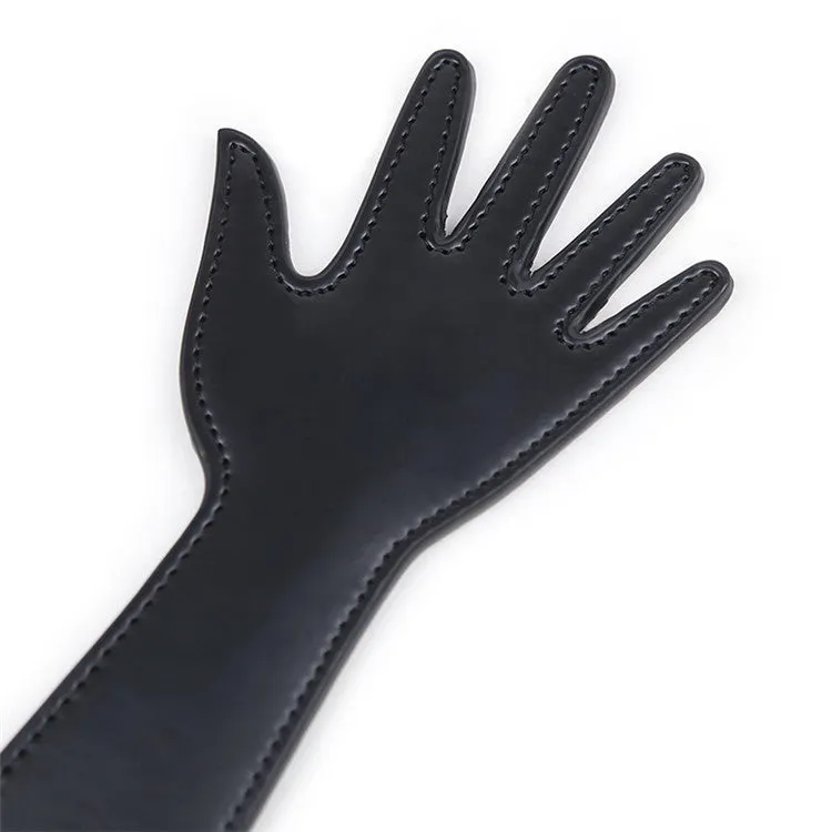 Hand Shaped Faux Leather Spanking Paddle