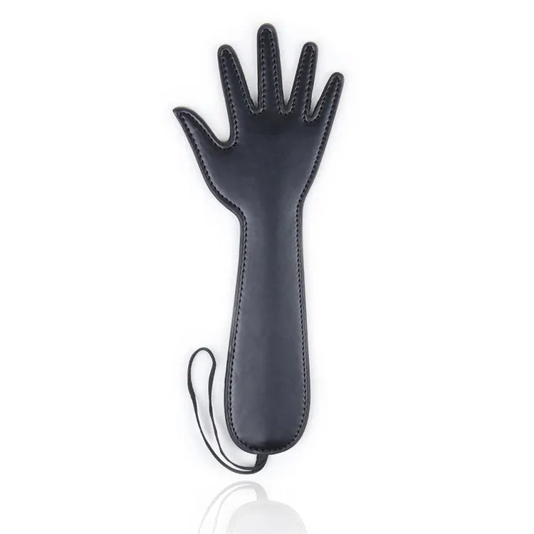 Hand Shaped Faux Leather Spanking Paddle