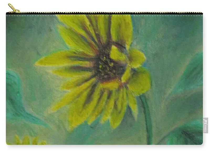 Hazing Sunflowers - Carry-All Pouch