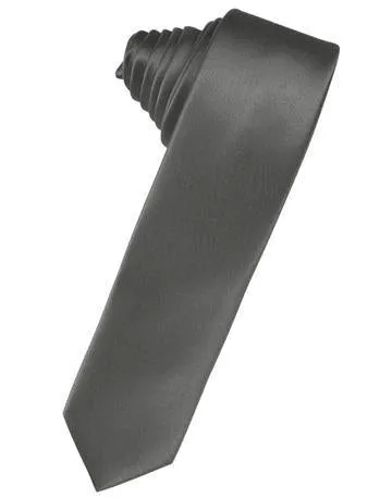 Heather Luxury Satin Skinny Necktie