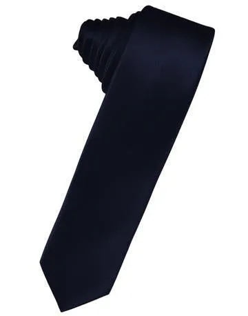 Heather Luxury Satin Skinny Necktie