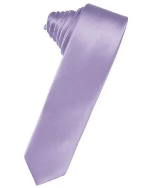 Heather Luxury Satin Skinny Necktie