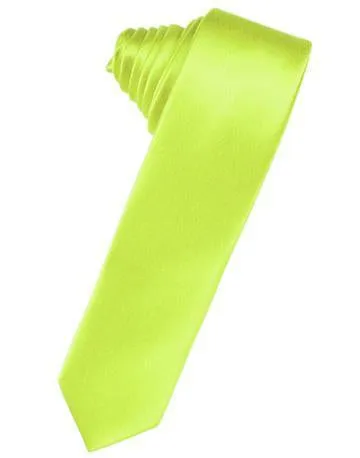 Heather Luxury Satin Skinny Necktie
