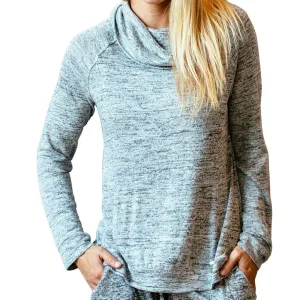 Hello Mellow Carefree Lounge Shirt Grey