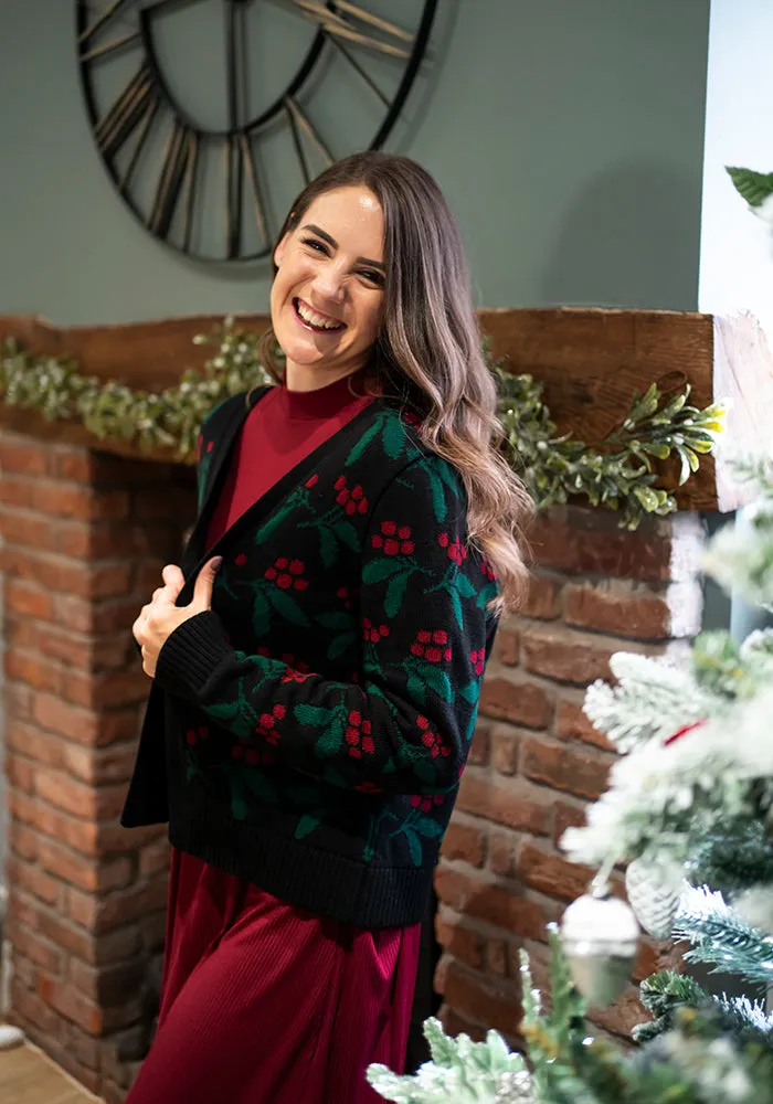 Holly & Berry Knit Cardigan