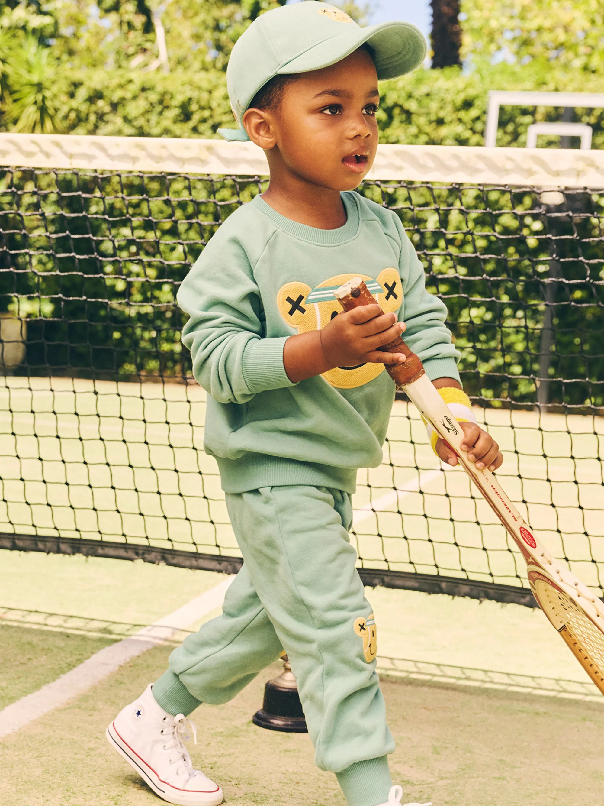 Huxbaby Tennis Bear Sweatshirt