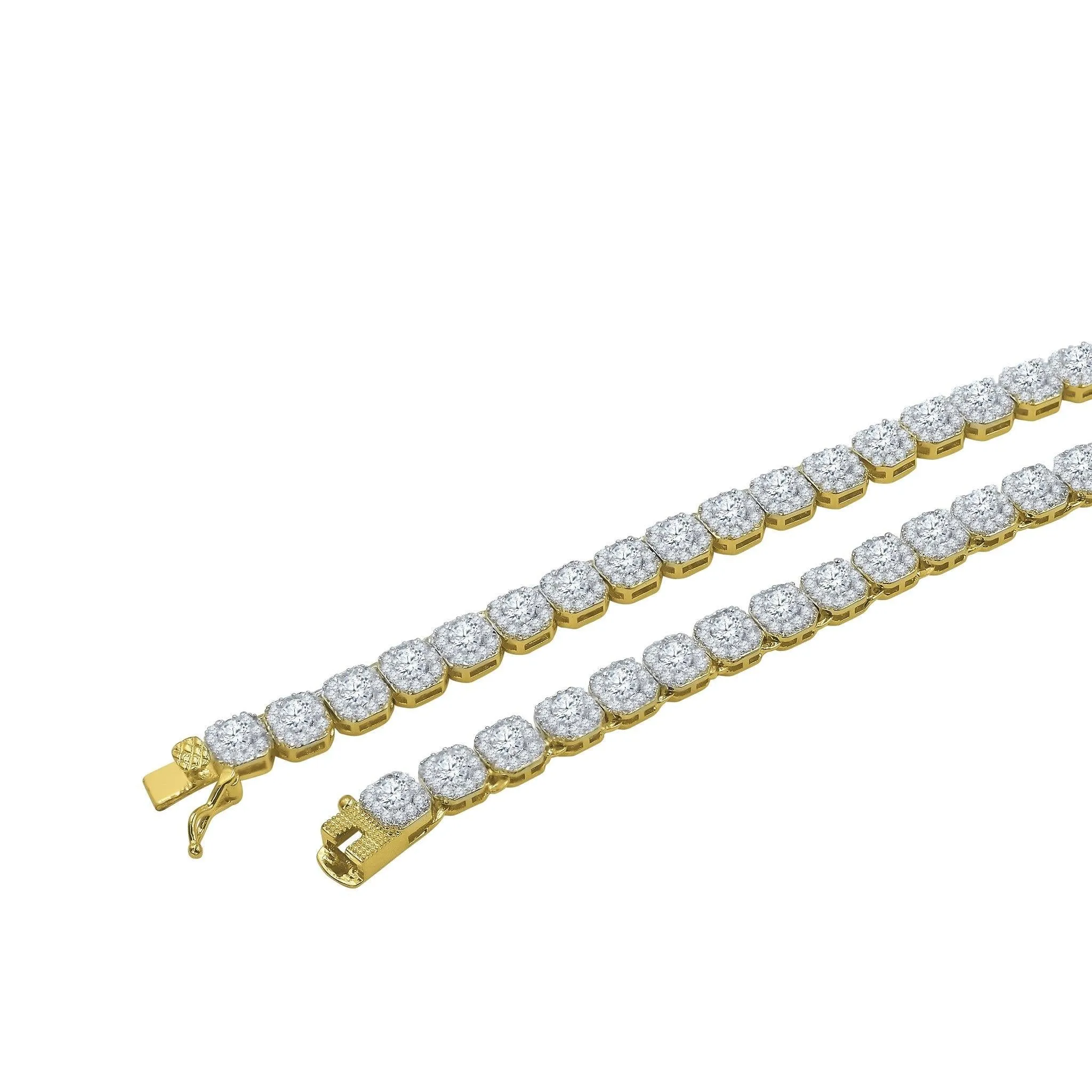 ICECUBE 5 MM 925 SILVER SQUARE TENNIS CHAIN | BMW9213572