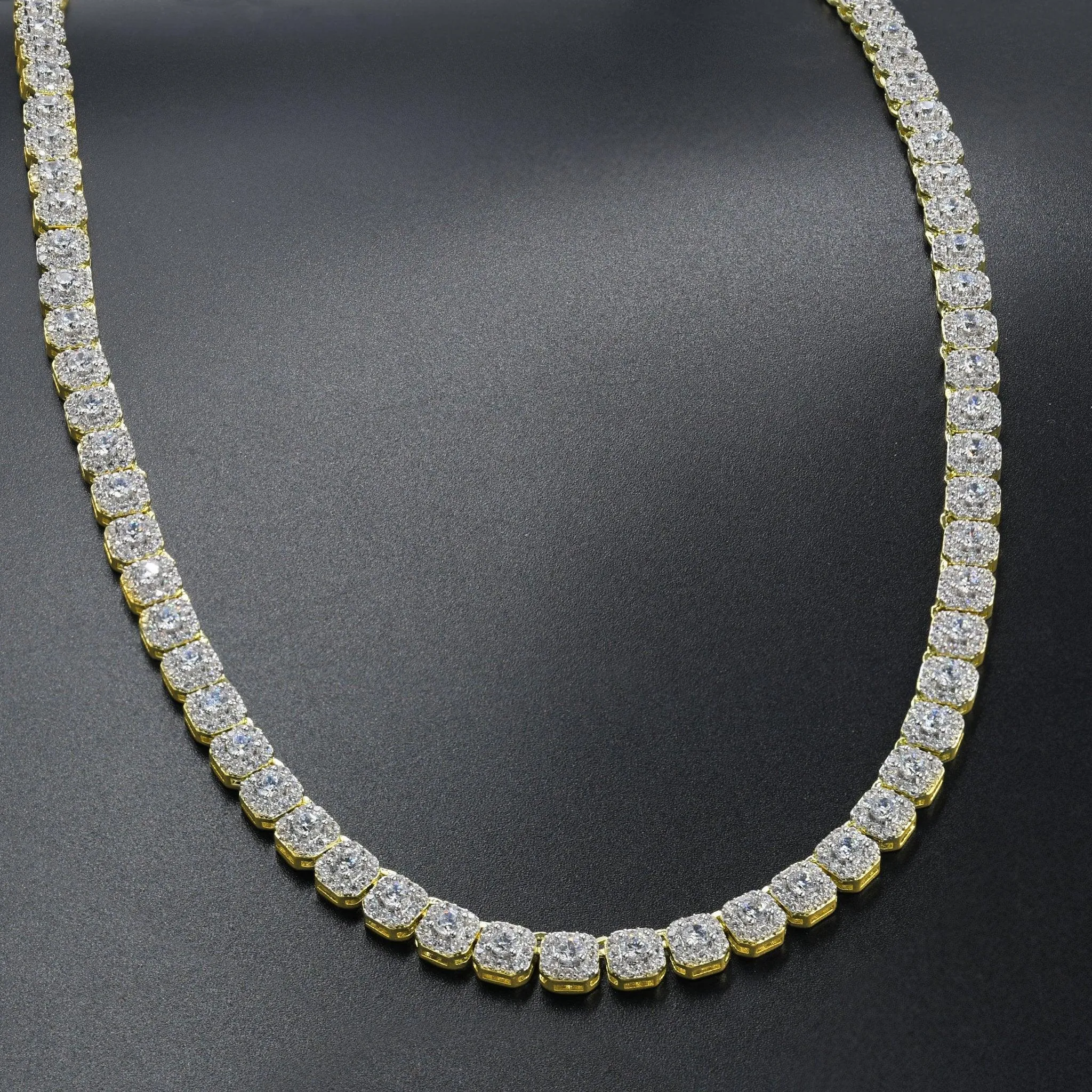 ICECUBE 5 MM 925 SILVER SQUARE TENNIS CHAIN | BMW9213572