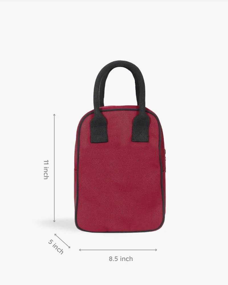 Insulated Lunch Bag - Maroon