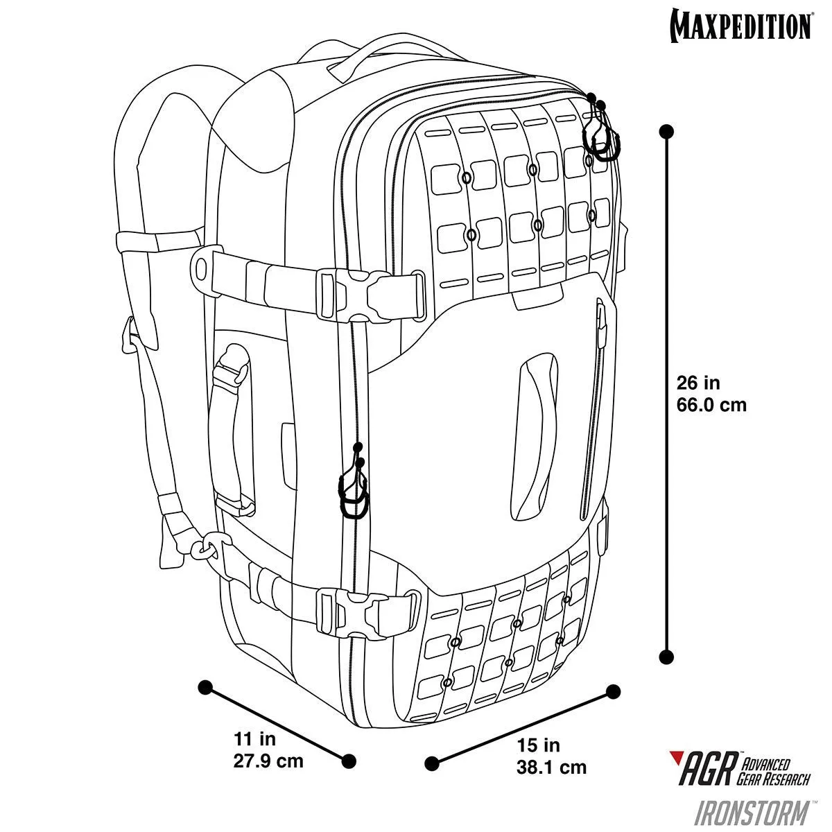Ironstorm™ Adventure Travel Bag 62L (CLOSEOUT SALE. FINAL SALE.)