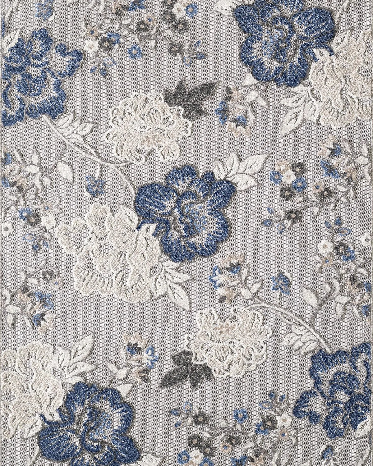 KAS Calla Floral Vine Indoor/Outdoor Rug
