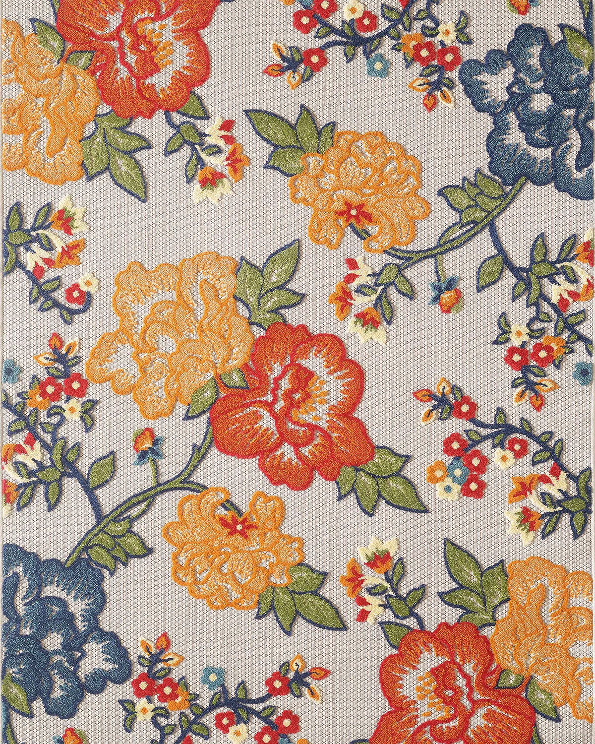 KAS Calla Floral Vine Indoor/Outdoor Rug