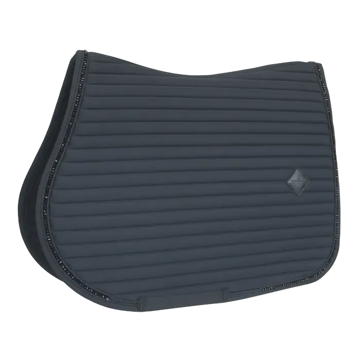 Kentucky Saddle Pad Pearls Showjumping Black