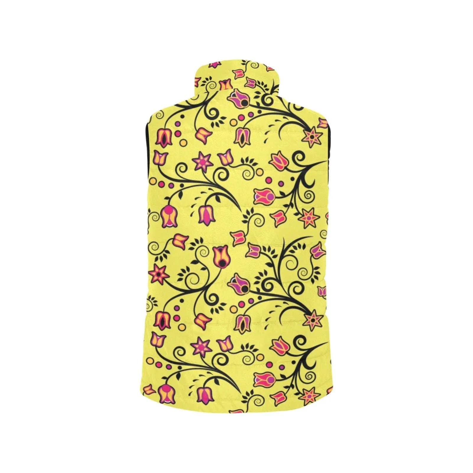 Key Lime Star Women's Padded Vest Jacket