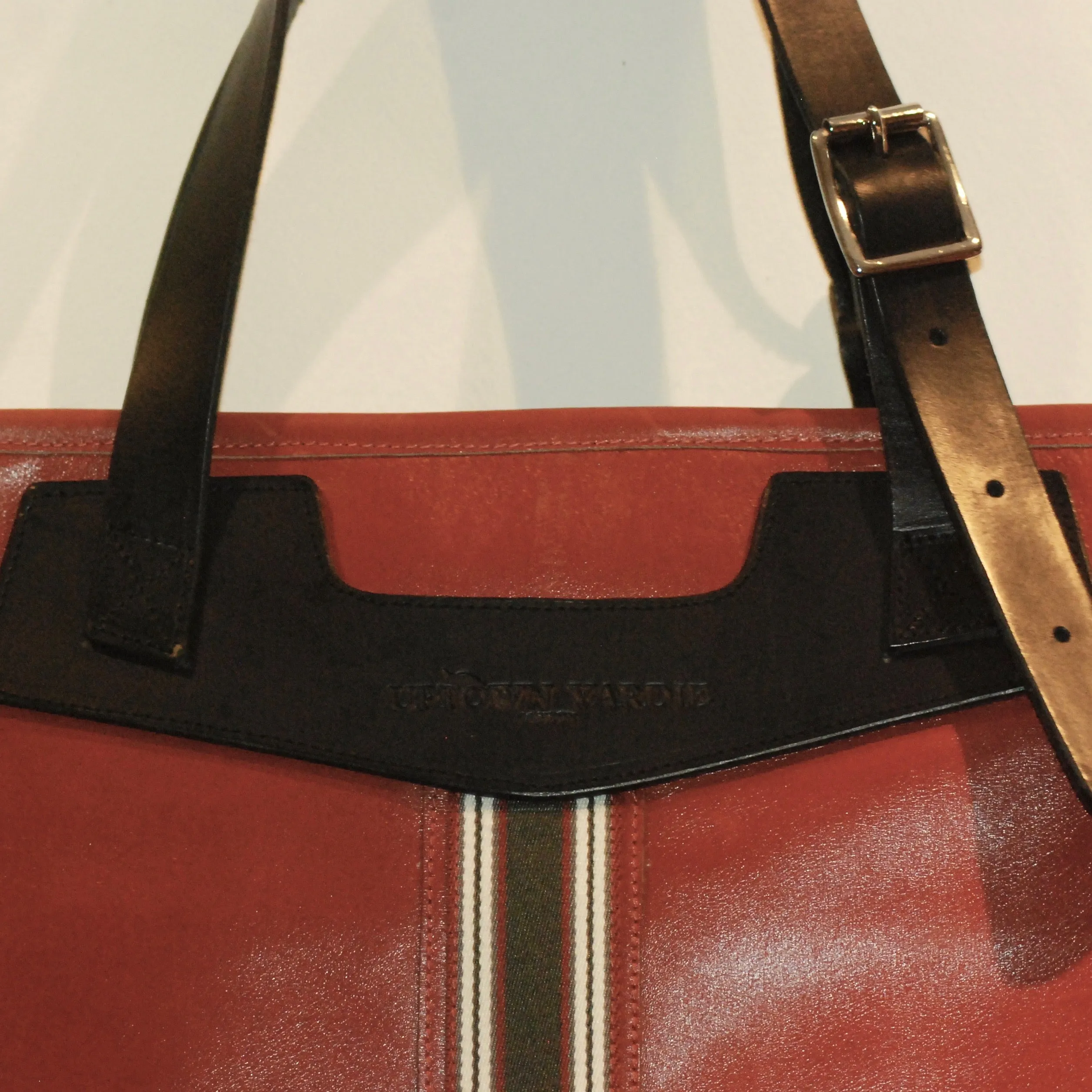 Kingston Oversized Tote Bag Canvas And Leather